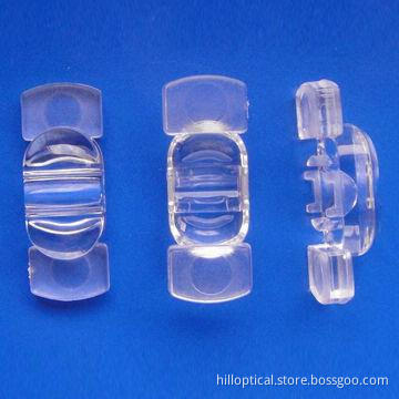 29.82 x 8.04mm LED Optical Square Lens with 50 x 120° Beam Angle